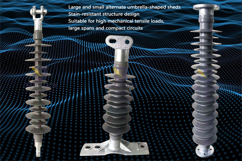 What are the characteristics of composite post insulators?